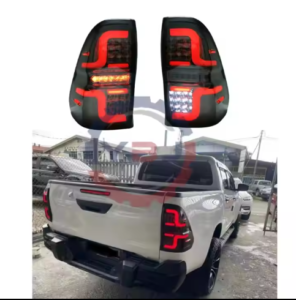YBJ car exterior parts LED taillights For Car Rear For TOYOTA REVO 2015-2021 Plug And Play body parts 2018 TAILLAMP