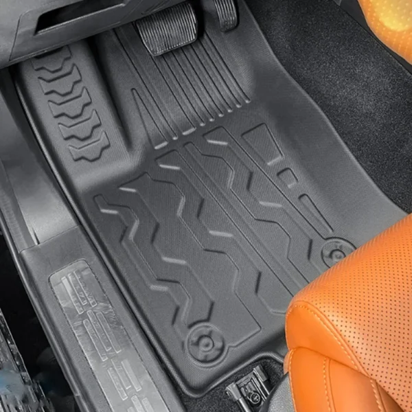 ⁦ل Haval H9 2024 2025 الحصير سيارة ، جميع الأحوال الجوية واقية مقاوم للماء المضادة للانزلاق الجبهة الخلفية البضائع بطانة حصيرة الملحقات⁩ - الصورة ⁦2⁩