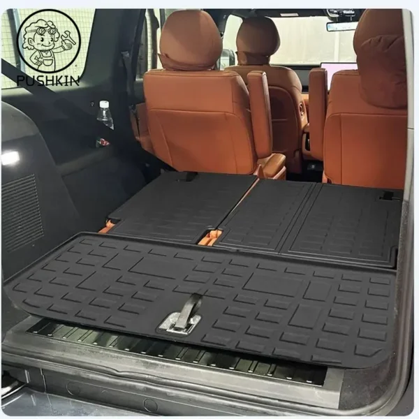 ⁦ل BAIC JISHI polestone 01 ROX 01 2024 2025 TPE الحصير الأوساخ مقاومة القدم السجاد غطاء الأرضية اكسسوارات السيارات الداخلية⁩ - الصورة ⁦6⁩