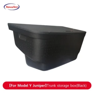 صندوق تخزين الجذع الخلفي لسيارة تسلا موديل Y Juniper 2021-2025 موديل 3 هايلاند 2024 2025 صندوق معزول للتخييم والسفر<span> - </span>y-juniper-black-a