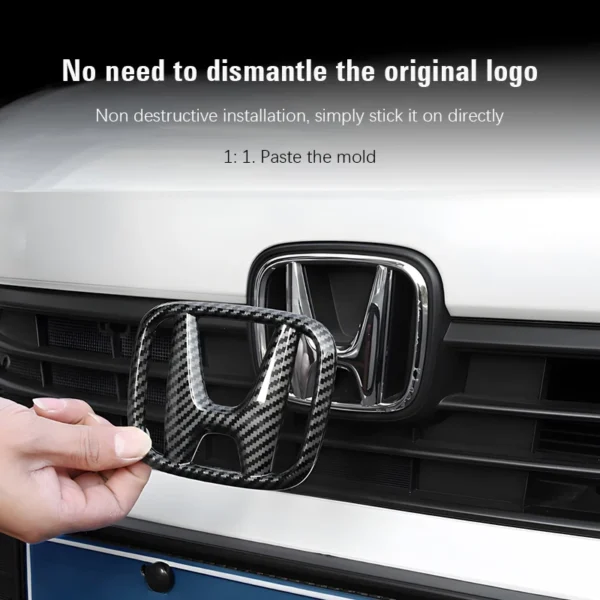 Car Badge Stickers Front Grille Trunk Steering Wheel Logo