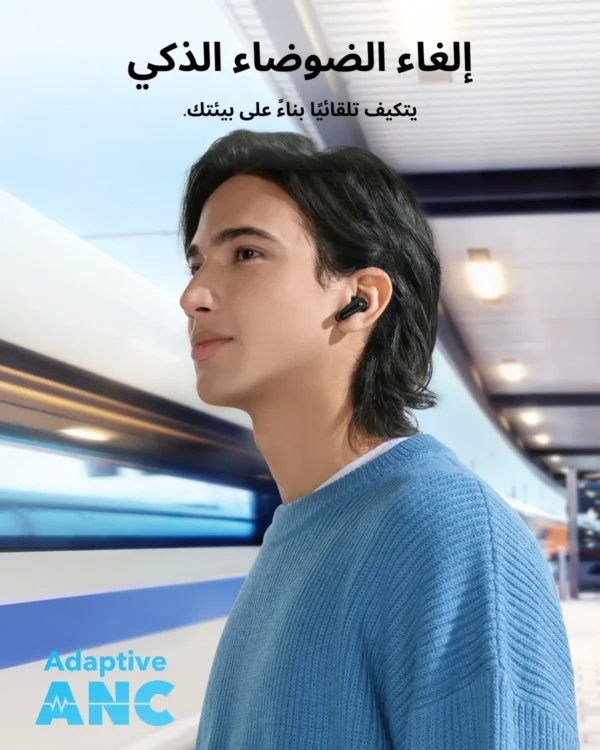 ⁦Soundcore بواسطة Anker P40i سماعات أذن لاسلكية بخاصية إلغاء الضوضاء ANC سماعة لاسلكية تعمل بالبلوتوث سماعات 60H وقت اللعب سماعة بلوتوث⁩ - الصورة ⁦2⁩