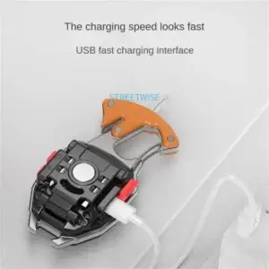 Mini LED Flashlight Work Light Pocket light Outdoor Camping Lantern Emergency Wrench Hammer Lamp