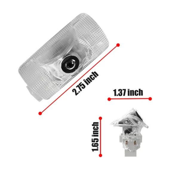 ⁦Led HD Car Door Logo Welcome Light Projector Lamps Accessories For Lexus RX330 IS250 Ct200h ES300h RX350 IS300h NX300h RX400h UX⁩ - الصورة ⁦6⁩