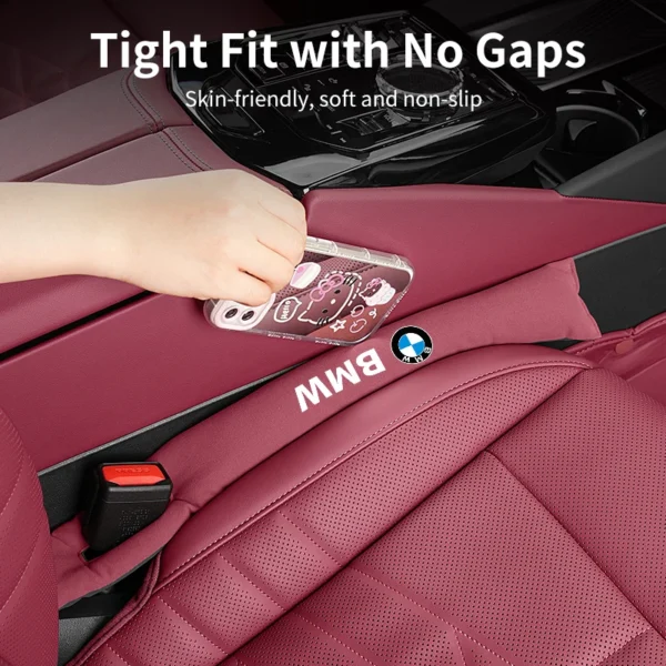 ⁦Car Seat Gap Plug Strip Side Seam Car Gap Filler Auto Styling Accessory For BMW G30 G20 G11 G32 G60 E46 E90 E60 E70 E87 F30 F10⁩ - الصورة ⁦2⁩