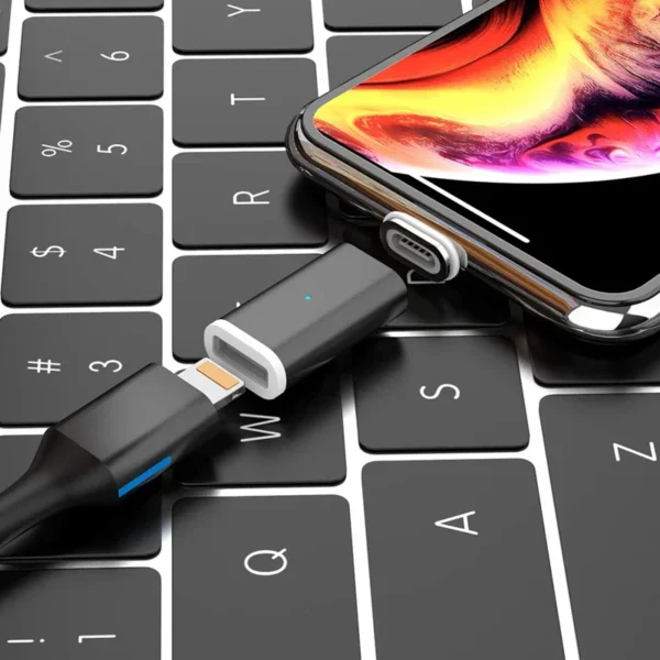 Micro USB C Magnetic Adapter for Samsung Galaxy M55 S23 Xiaomi Redmi Turbo 3 Realme 13 Pro Google Pixel 8a Magnetic Charger - Image 2
