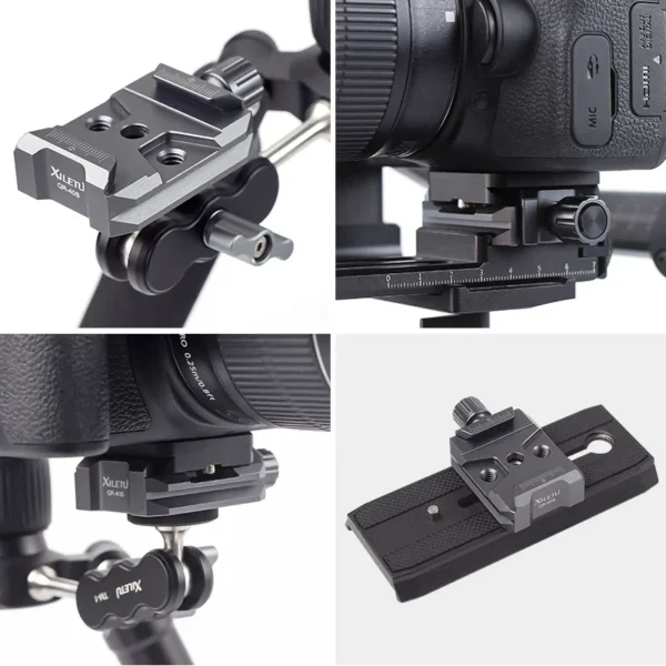 XILETU QR40S ARCA Style Ronin SC Quick Release Clamp for DJI Ronin S / Ronin SC and ZHIYUN Crane Series / Weebill S Gimbals 2506 - Image 5