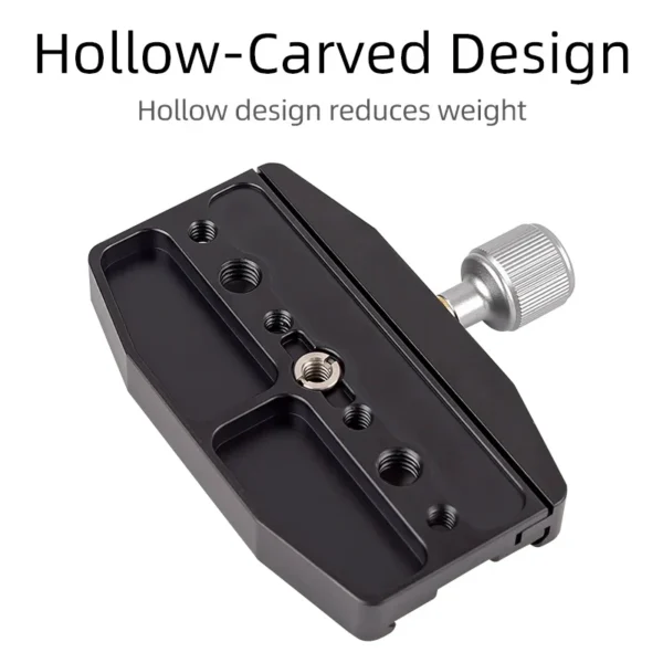XILETU QR Series Quick Clamp w Quick Release Plate 1/4 General Screw Conversion Screw For Cameras Tripods Monopods Tripod Head - Image 2