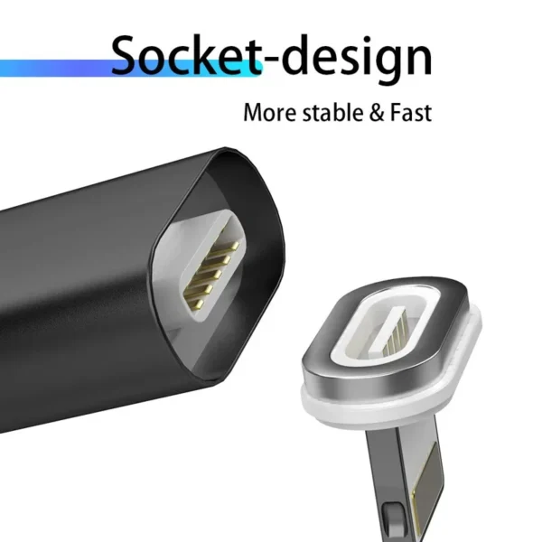 Micro USB C Magnetic Adapter for Samsung Galaxy M55 S23 Xiaomi Redmi Turbo 3 Realme 13 Pro Google Pixel 8a Magnetic Charger - Image 5
