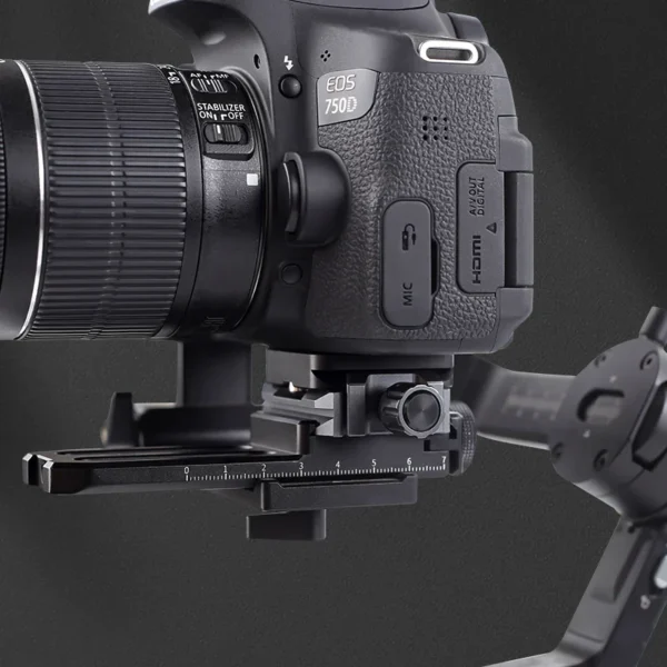 XILETU QR40S ARCA Style Ronin SC Quick Release Clamp for DJI Ronin S / Ronin SC and ZHIYUN Crane Series / Weebill S Gimbals 2506 - Image 3