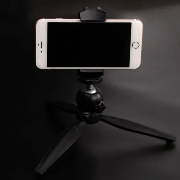 XILETU XJ13 Universal Tablet Clip Smartphone Holder Clip Stand w Mini Tripod Adjustable Bracket For Mobile Phones Ipro Tablets - Image 6