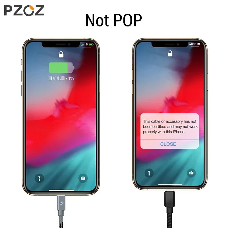 PZOZ Usb Cable For iphone cable 14 13 12 11 pro max Xs Xr X SE 8 7 6s plus ipad air mini fast charging cable For iphone charger - Image 4