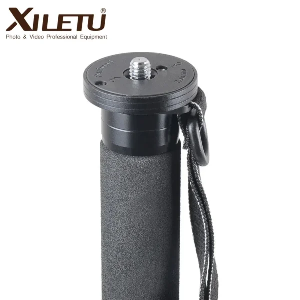 ⁦XILETU ML-325C Carbon Fiber Tripod Monopod Stable Pole For Canon Nikon Digital Camera With stainless steel Spike⁩ - الصورة ⁦2⁩