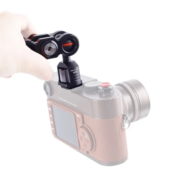 XILETU TMS2 Magic Arm Camera Mount Bracket Double Ball Head 360° Rotation for Camera Monitor Lights Recorders Microphone Audio - Image 6