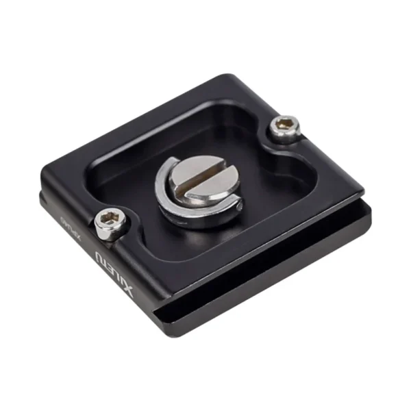 ⁦XILETU XPU40 Universal Quick Release Plate w 1/4″ General Screw ARCA SWISS Standard For Tripod Ball Head Cameras DSLRS SLRS⁩ - الصورة ⁦3⁩