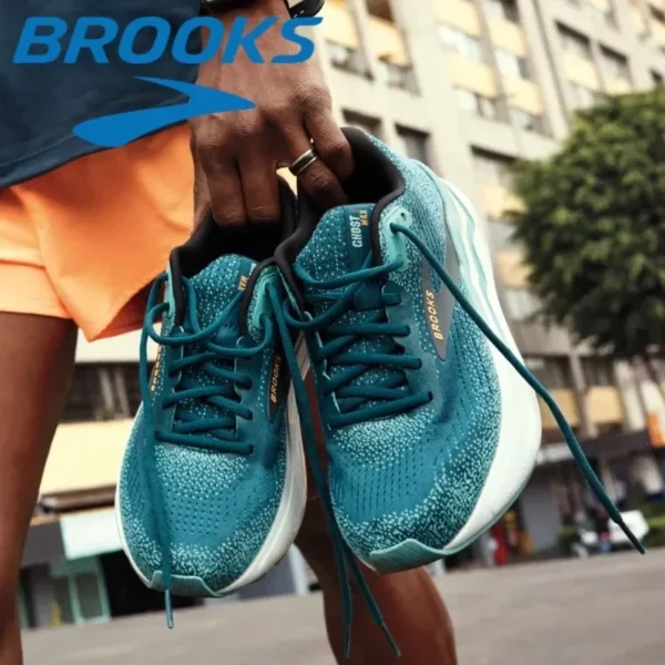 Brooks Men's Ghost Max 2 Casual Sneakers Cushioned Marathon Running Shoes Nitrogen Jogging Footwear for Men - Image 5