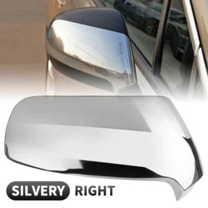 Convex Wide Angle Side Wing Rear View Mirror Glass Heated /Mirror Cover Cap for Peugeot 3008 2009-2016 for Citroen C3 C4 Picasso<span> - </span>Chrome Cap Right