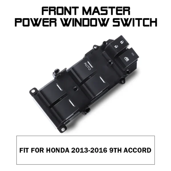 35750-T2A-A91 Car Master Window Switch Button for Honda Accord 9th Sedan 2013 2014 2015 2016 2017 Glass Lifting Adjust Regulator - Image 5