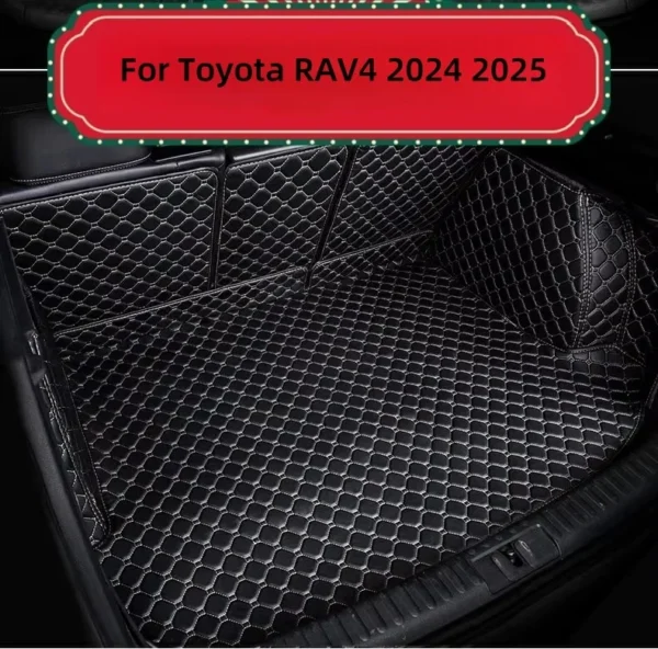 مخصص لتويوتا RAV4 2024 2025 الوقود PHEV كامل المحيطي سيارة فرش داخلي للسيارات والشاحنات مقاوم للماء التفاصيل الداخلية السجاد اكسسوارات السيارات