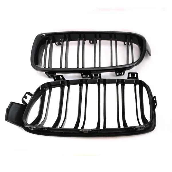 عالية الجودة ABS تصفيف السيارة الجبهة الكلى مصبغة المزدوج شرائح مصبغة لسيارات BMW F30 F31 F35 2012-2018 320i 325i 328i اكسسوارات السيارات - Image 5