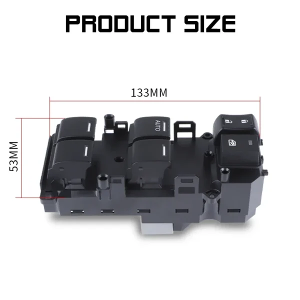 35750-T2A-A91 Car Master Window Switch Button for Honda Accord 9th Sedan 2013 2014 2015 2016 2017 Glass Lifting Adjust Regulator - Image 2