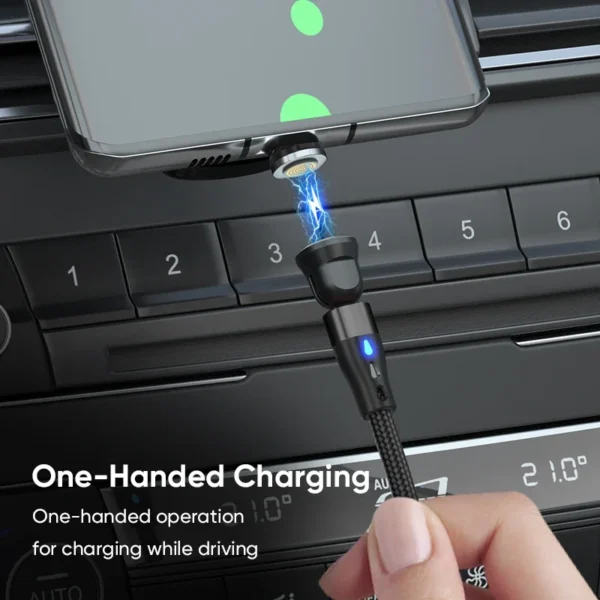 PD 60W Magnetic Charging for iPhone 16Pro Xiaomi 14T Pro Poco C75 Xiaomi Pad 7 Civi 5 Pro Redmi K80 Note 14 5G A3 Pro Cable - Image 6