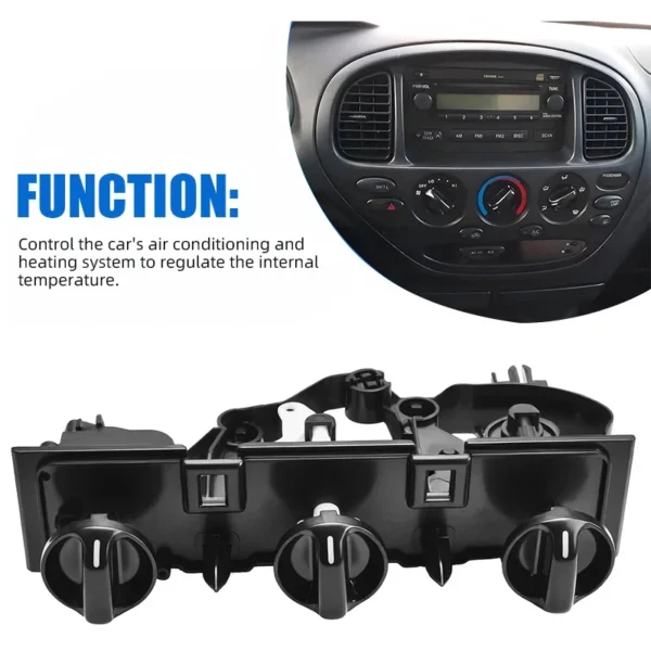 559100C010 A/C Heater Climate Control Switch Unit Module Manual for Toyota Tundra 2000 2001 2002 2003 2004 2005 2006 55910-0C010 - Image 5