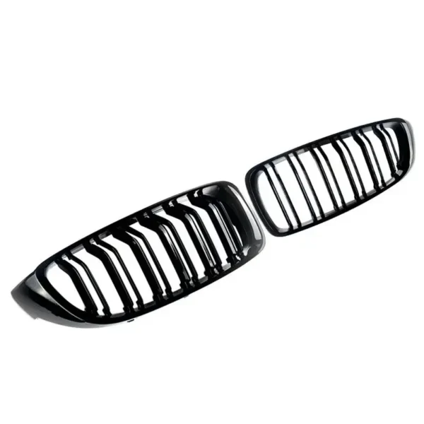 لامعة سوداء الجبهة الكلى مصبغة شريحة M4 نمط شواء لسيارات BMW F32 F33 F36 F80 F82 2013-2020 كابريوليه كوبيه 425i 430i 440i 435i - Image 2