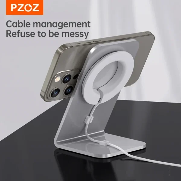 ⁦PZOZ Mobile Phone Holder Tablet Phone Stand Desktop Phone Stand For iPhone 15 14 13 12 Pro Max Holder Adjustable Pad Desk Stand⁩ - الصورة ⁦2⁩