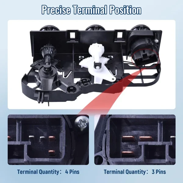 559100C010 A/C Heater Climate Control Switch Unit Module Manual for Toyota Tundra 2000 2001 2002 2003 2004 2005 2006 55910-0C010 - Image 3