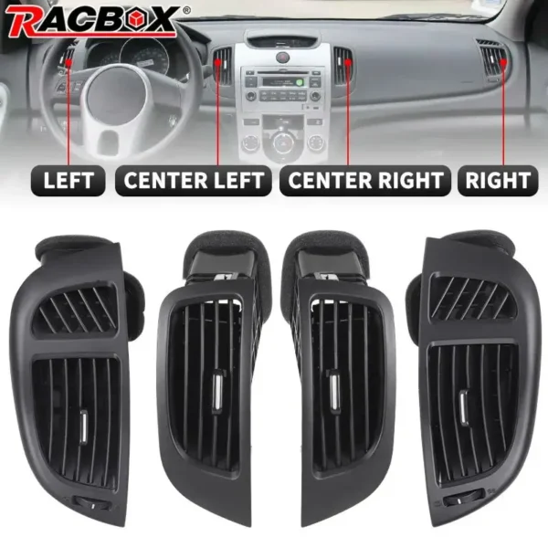 97480-1X050 Car Air Conditioning Nozzle Outlet A/C Air Vent for Kia Forte Cerato 2008-2013 Center Middle/Front Left Right Side