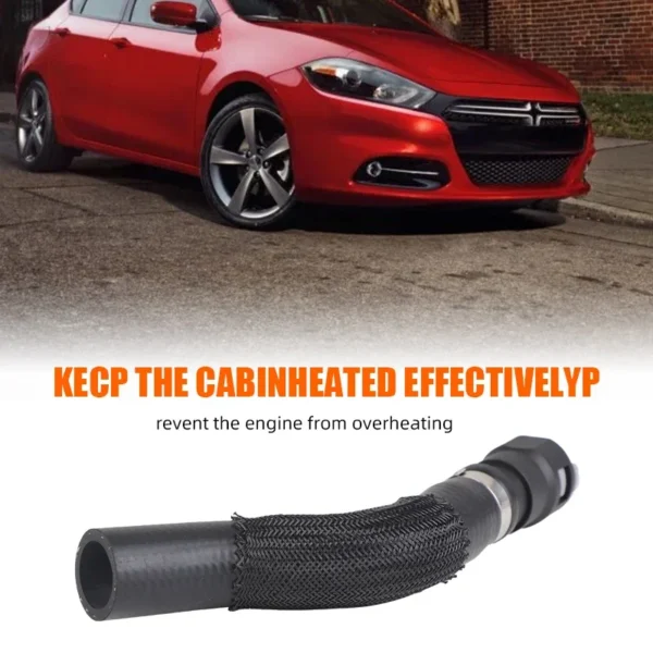 68156282AB Car ​Engine Heater Core Jumper Hose Tube for Dodge Dart 2013 2014 2015 2016 Parts Heater Core Jumper Radiator Hose - Image 6