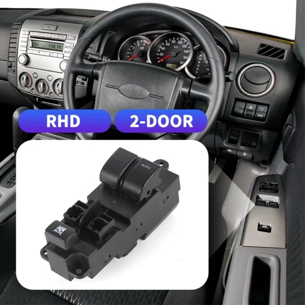 2-Door RHD Electric Power Master Window Switch Button 16Pin for Mazda BT50 UN 2006~2011 for Ford Ranger PX 2011~2022 UB9G-66-350 - Image 4