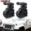1 Pair Car Front Windshield Windscreen Wiper Washer Water Spray Jet Nozzles For Jeep Wrangler JK 2013-2017 Auto Parts 68164356AB