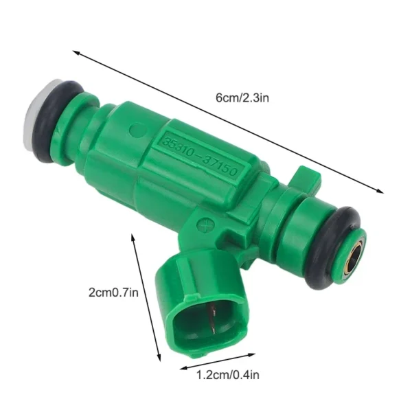 ⁦35310-37150 Fuel Injector for Hyundai Accent SantaFe Tucson Sonata Tiburon for Kia Optima Magentis 01-06 Rio Rio5 09-11 Sportage⁩ - الصورة ⁦2⁩