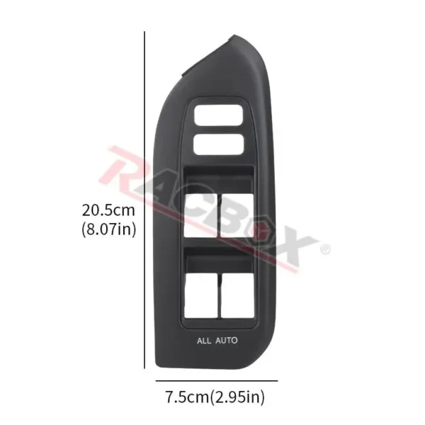 ⁦Front Left Power Window Switch Panel Cover Bezel For Toyota Land Cruiser Prado LC150 2010-2020 LHD 84040-33100 74232-60600-co⁩ - الصورة ⁦2⁩