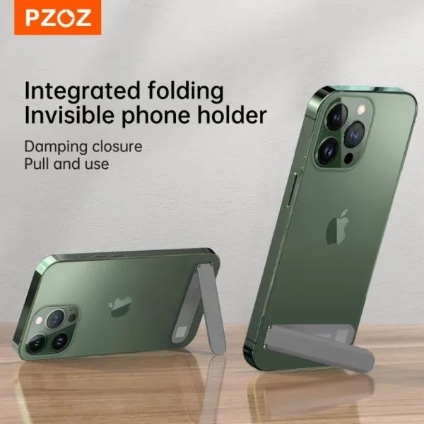 PZOZ Desktop Stand Holder Bracket Dock Mobile Phone Tablet Foldable Holder Portable Bracket Samsung For iPhone Samsung Huawei - Image 2