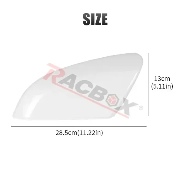 White Black Red Left Right Side Rearview Mirror Cap Cover for Honda Civic 10th 2016 2017 2018 2019 2020 2021 Replacement Parts - Image 2