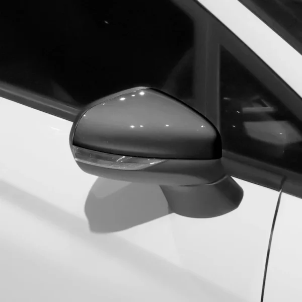 Side Wing Rear View Mirror Cover Cap Glossy Black/Carbon Fiber Style for Ford Fiesta MK8 Puma 2018 2019 2020 2021 2022 2023 2024 - Image 4