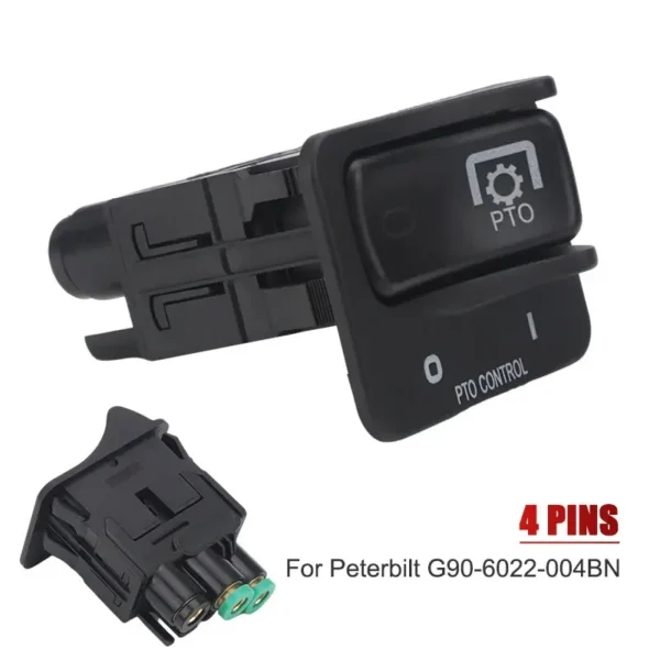 New Car Air Rocker Valve PTO Control Switch for Peterbilt G90-6022-004BN Left-hand Drive Auto PTO Control Switch Replacement LHD - Image 6