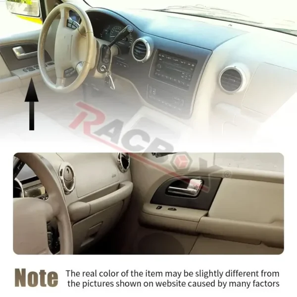 Car Front Left Right Side Door Window Switch Panel Bezel for Ford Expedition 2004 2005 2006 LHD 6L1Z-14525-BA 2L1Z-14524-AA - Image 6