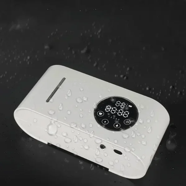 موزع الصابون الأوتوماتيكي بدون لمس، مثبت على الحائط، USB قابل لإعادة الشحن للحمام والمطبخ، موزع قضيب الصابون بمستشعر بدون لمس - Image 2