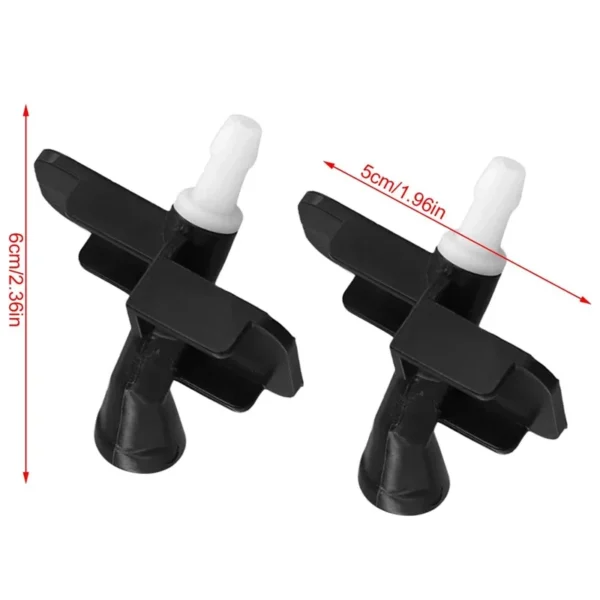 2X Front Windshield Spray Washer Jet Cleaning Nozzle for Honda JAZZ 2009 2010 2011 2012 2013 2014 2015 76810-TF0-G01 76810TF0G01 - Image 3
