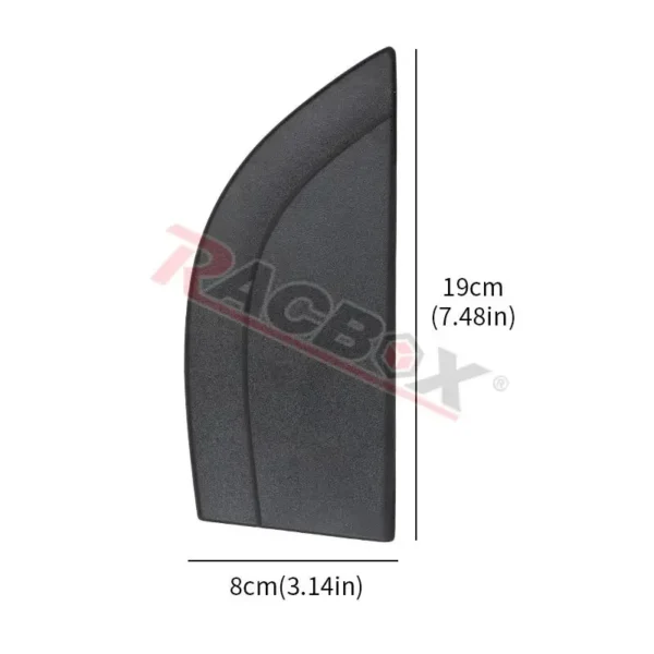 Car Rear Door Delta Triangle Molding Trim for Hyundai Accent 2006 2007 2008 2009 2010 Left Right 83840-1E000 83830-1E000 Replace - Image 3