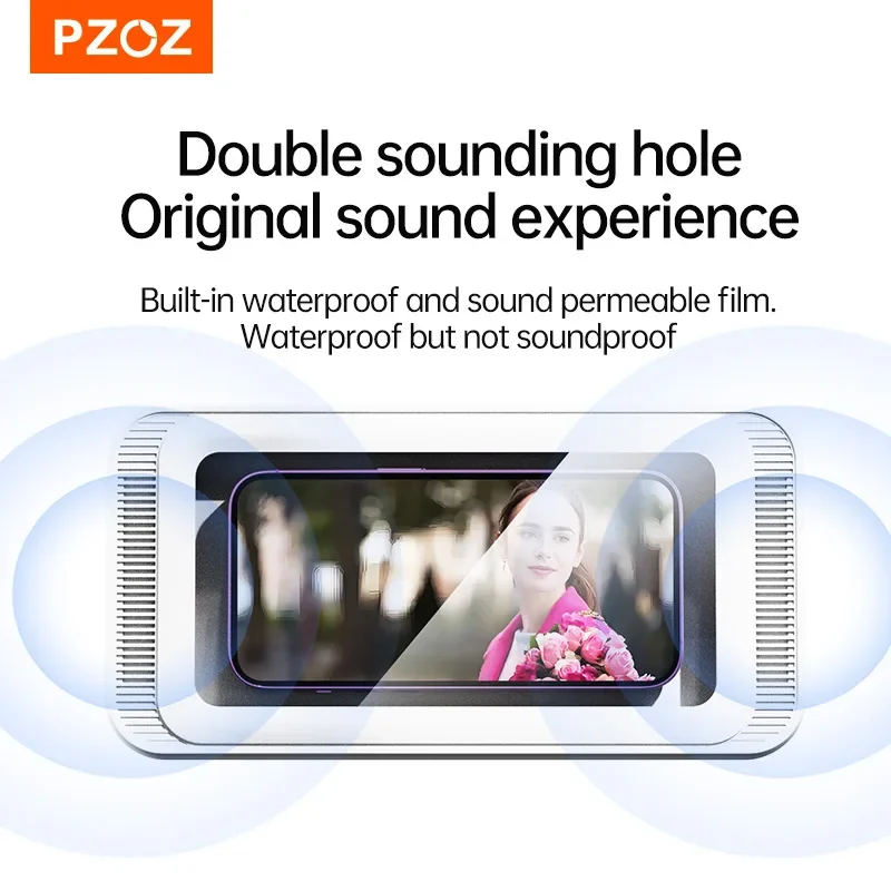 PZOZ Shower Phone Holder On Wall Holder Bracket 6 Inch Rotation Phone Holder Waterproof Storage Box Case For Mobile Phone Holder - Image 6