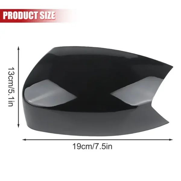 Car Side Rearview Mirror Cover Cap for Ford S-MAX Galaxy 2006 2007 -2009 2010 2011 2012 2013 2014 2015 KUGA/Escape 2008 LH/RH - Image 2
