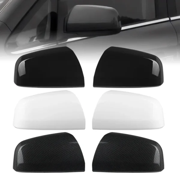 Car Side Wing Rear View Mirror Cover Cap Glossy Black/White for Opel Vauxhall Zafira B MK2 2008 2009 2010 2011 2012 2013 2014