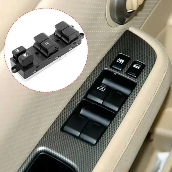 25401-ED500 Car Front Left Power Master Window Glass Lifting Control Switch for Nissan Versa 2007 2008 2009 2010 LHD 25401ED500 - Image 6