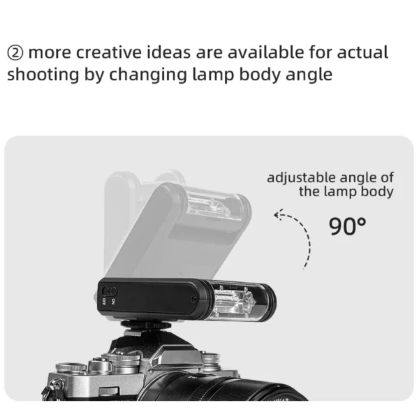 YONGNUO YN6 فلاش كاميرا صغير Speedlite مدمج في الحذاء الساخن جبل لسوني كانون نيكون باناسونيك أوليمبوس DSLR كاميرا ومضات - Image 5