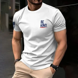 Vintage Americana Men's T-Shirts Clothing Casual Crew Neck Short Sleeve Top Outdoor Simple Daily Menswear Breathable Sports Tee<span> - </span>L50527161656, XS